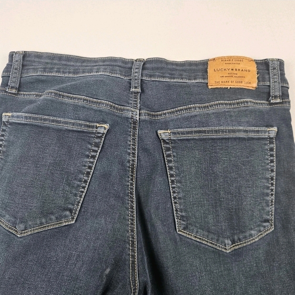 Lucky Brand Ava Skinny Jeans Womens 8/29 Blue Stretch Denim - Picture 11 of 15